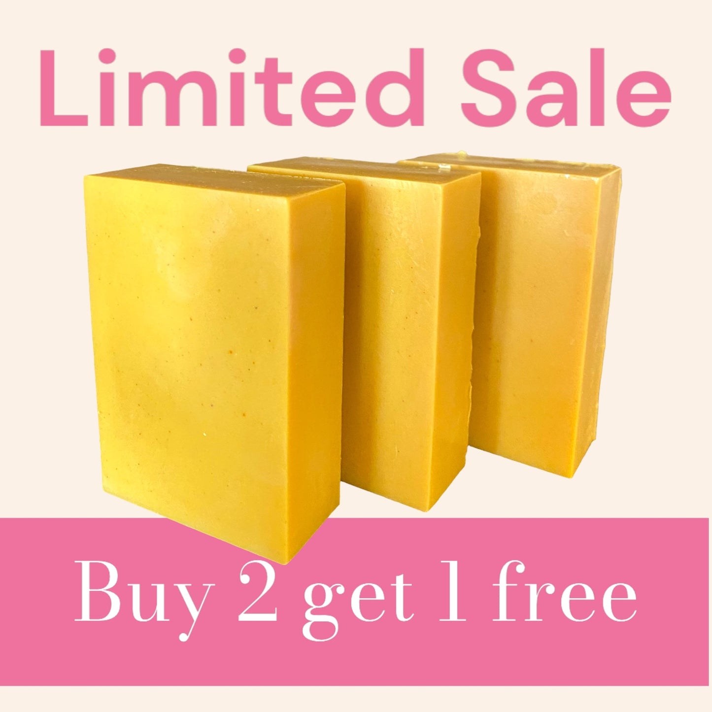 Brightening Lemon Turmeric & Kojic acid soap bar